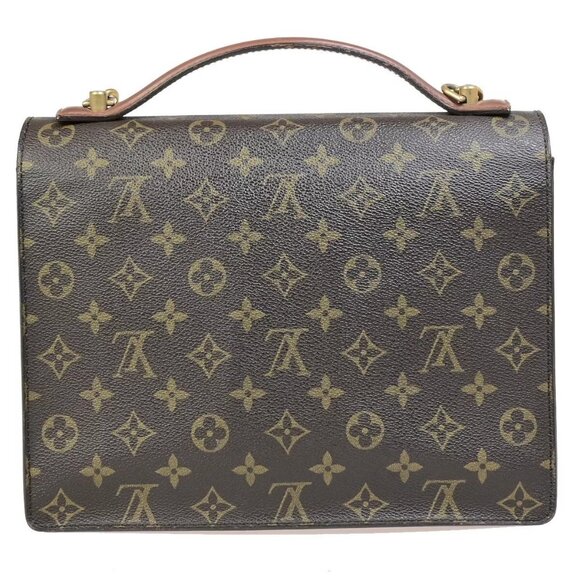 LOUIS VUITTON Monceau 28 2Way Shoulder Hand Bag Monogram Leather M51185 77EC110 - Picture 4 of 16